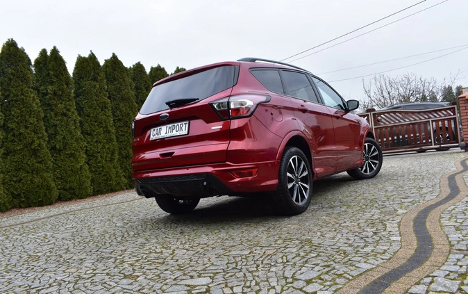 Ford Kuga cena 73500 przebieg: 125321, rok produkcji 2018 z Barcin małe 781